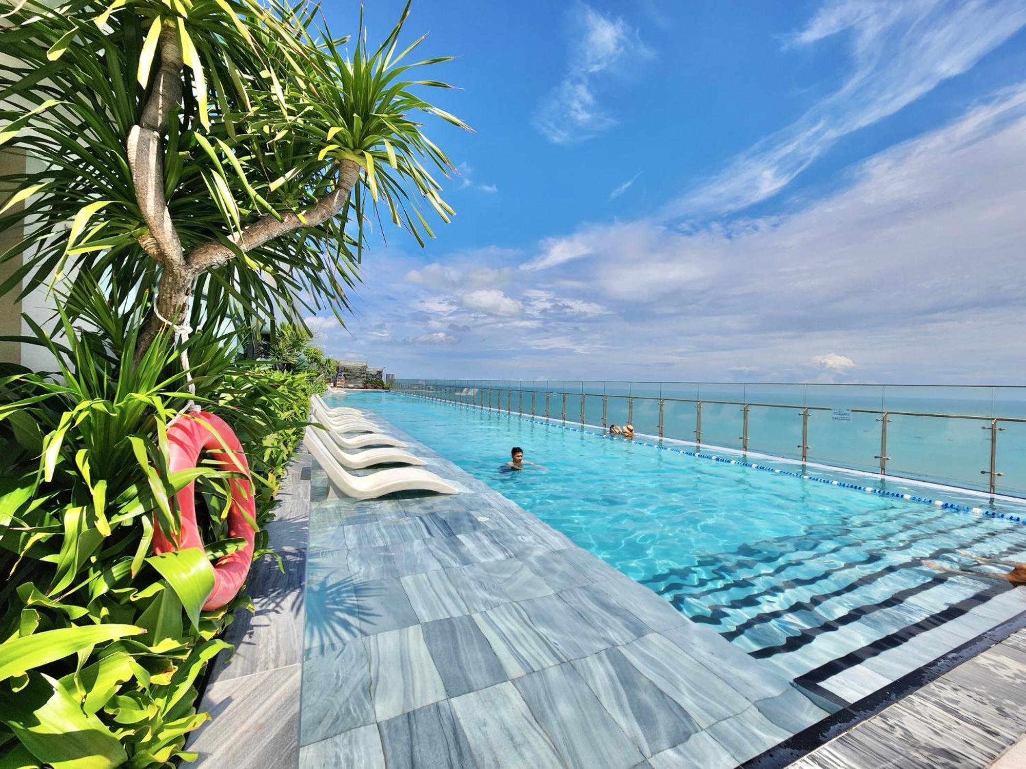 Apartamento Dua'S House - The SóNg Vung Tau, Sky Pool & Gym Exterior foto