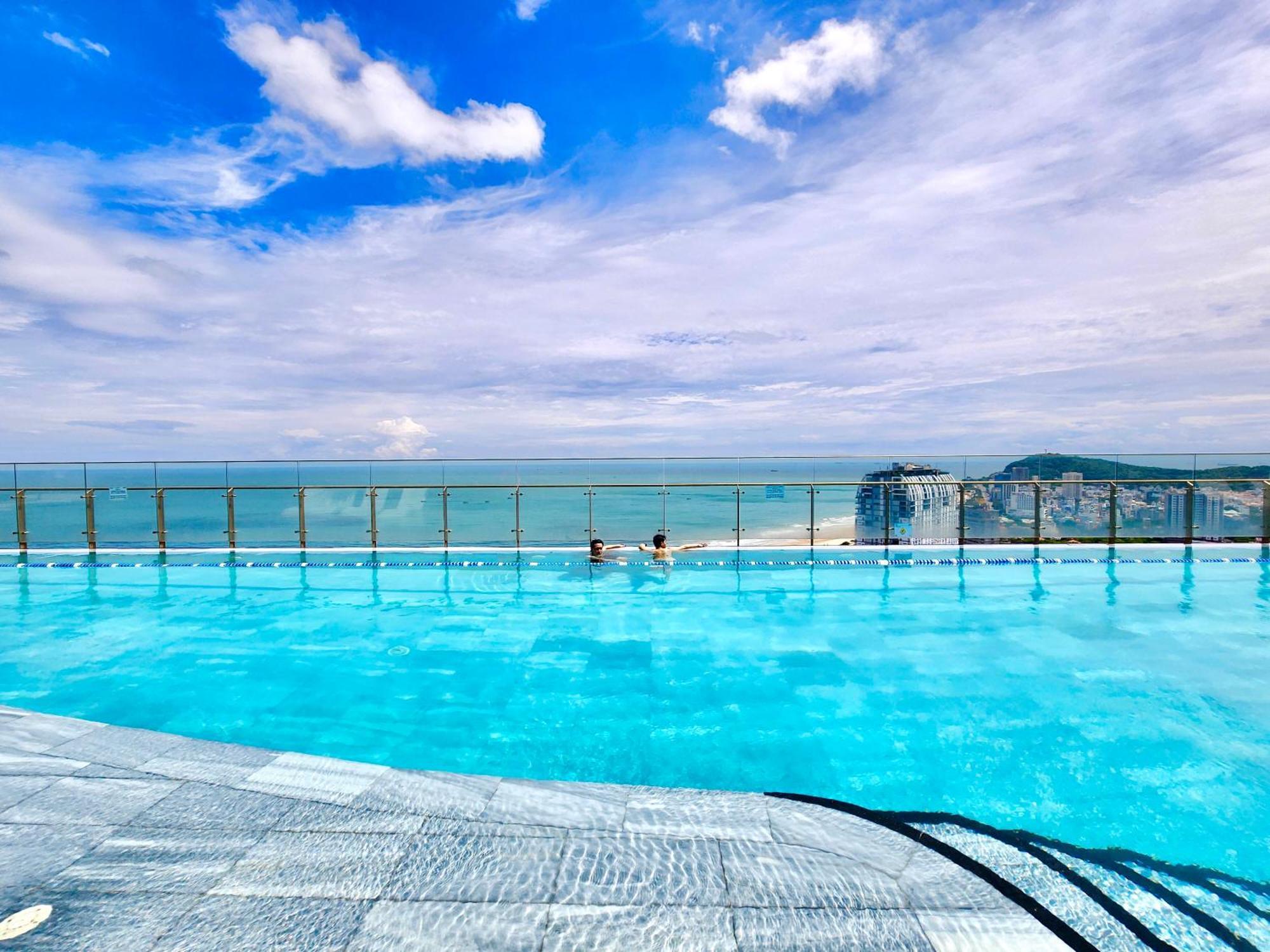 Apartamento Dua'S House - The SóNg Vung Tau, Sky Pool & Gym Exterior foto